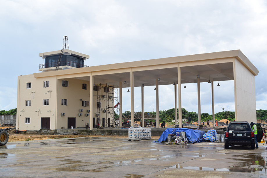 The Construction of Fire Bay, Emergency Unit and Control Tower at The Bayelsa State International Airport, Wilberforce Island