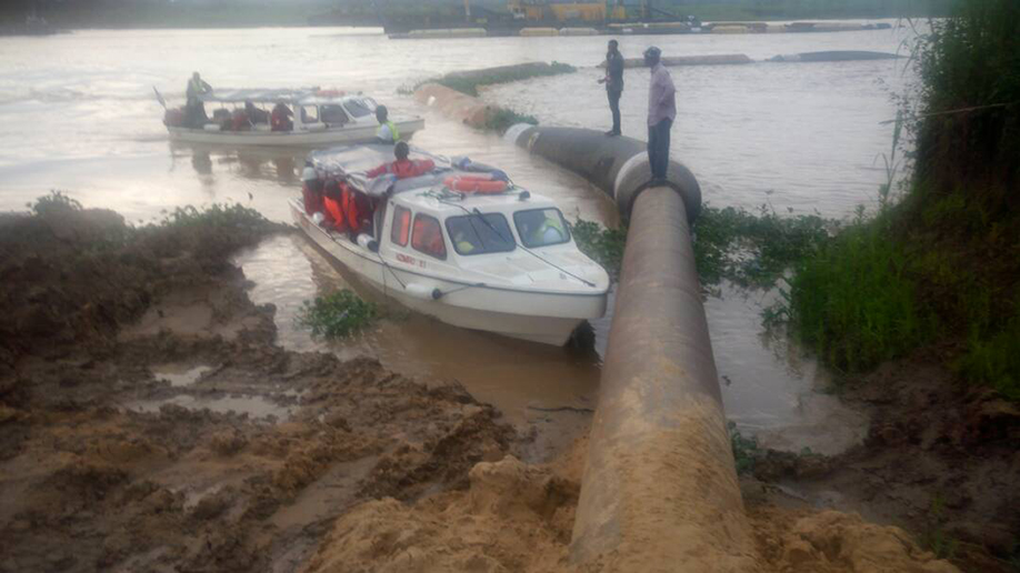 Dredging Site.
