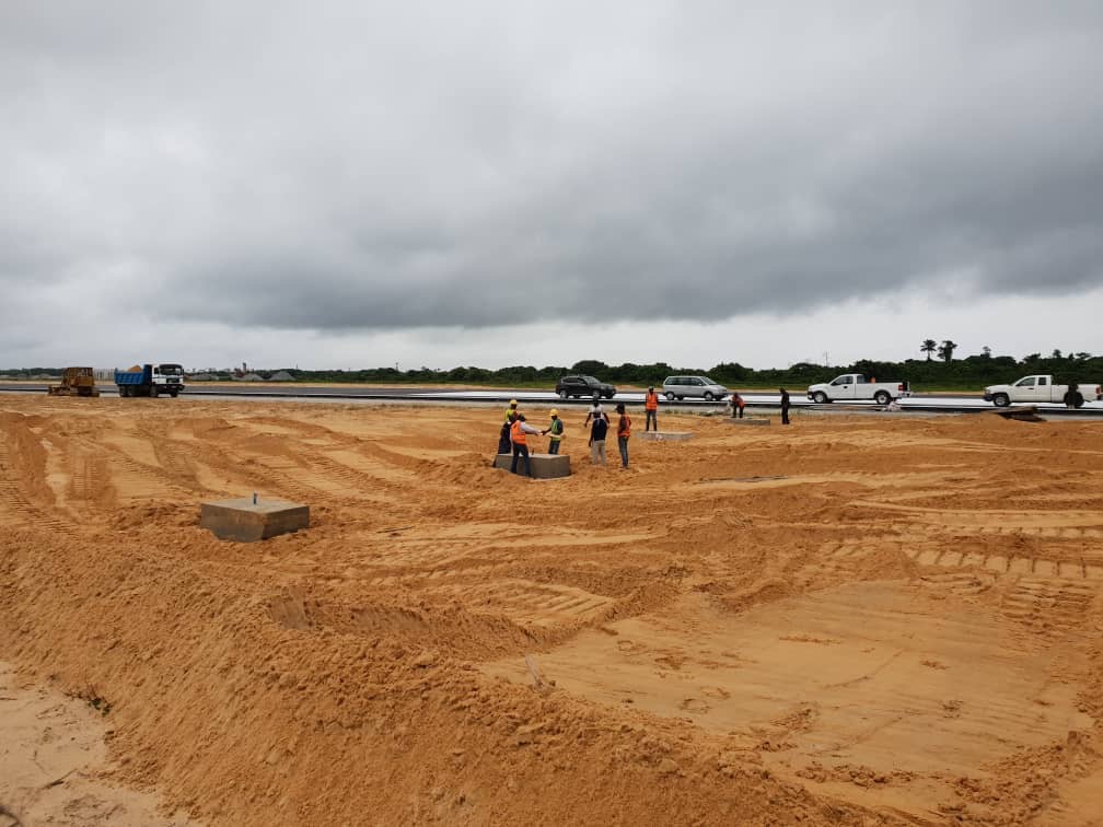 Completion of Runway Painting.