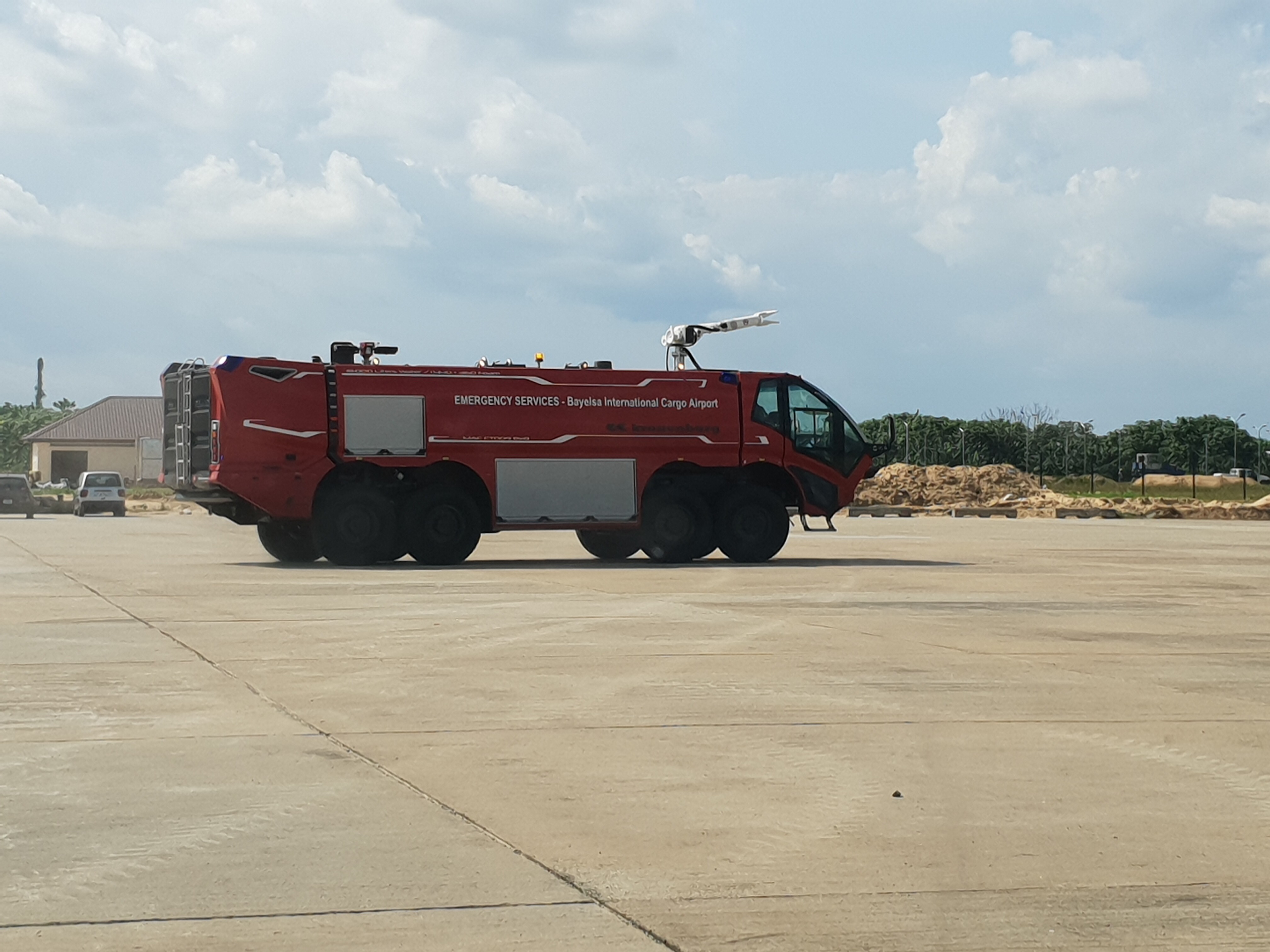 Completion of Runway Painting.