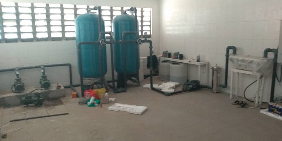  Installation of Water Filtration System.